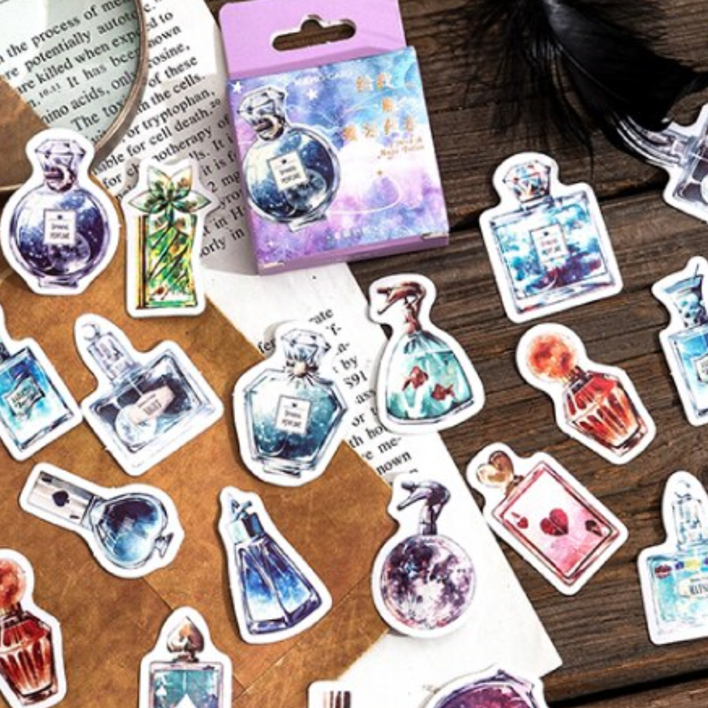 Magic Potions - Self Adhesive Sticker Box