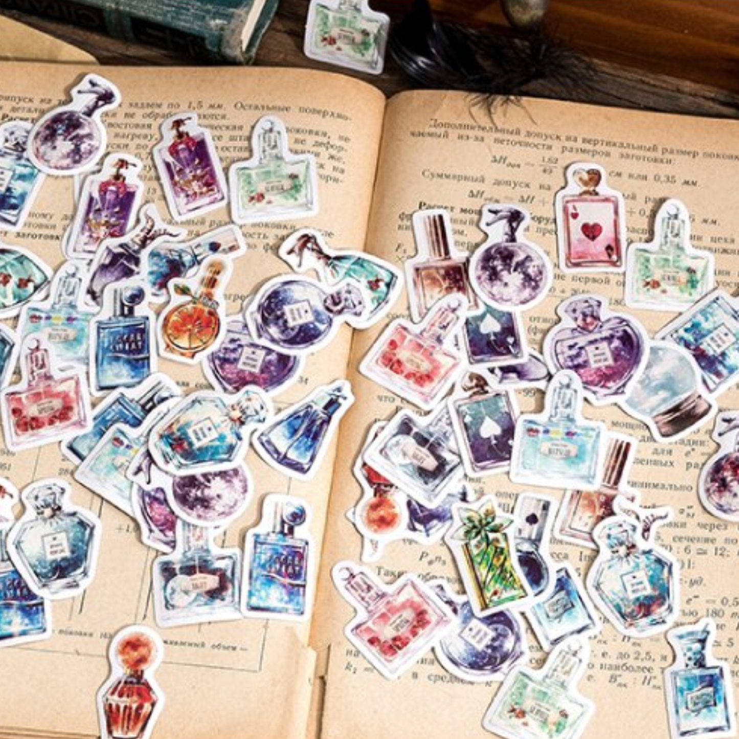 Magic Potions - Self Adhesive Sticker Box