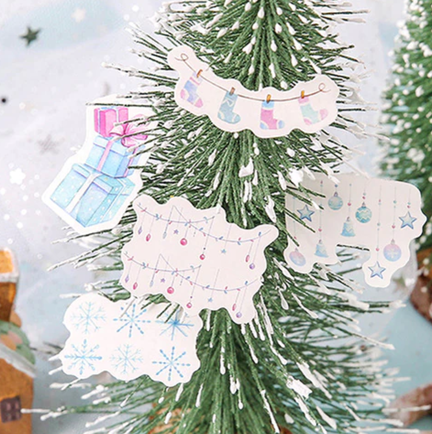 Nordic Frost - Self Adhesive Sticker Box