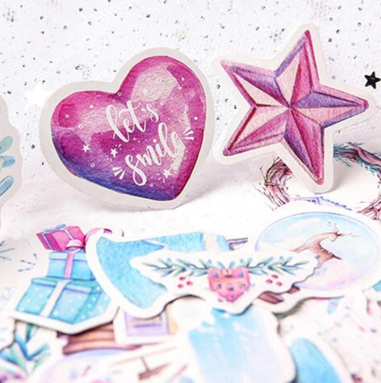 Nordic Frost - Self Adhesive Sticker Box