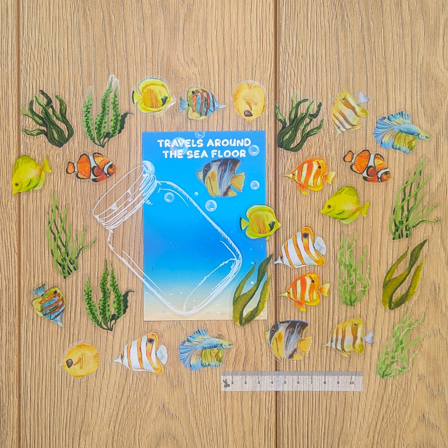 Yellow Coral Reef - Sticker Sheet