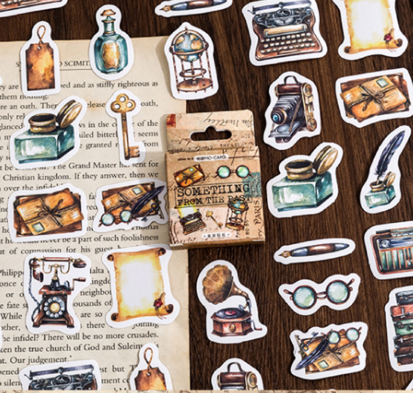 Something From The Past - Self Adhesive Sticker Box