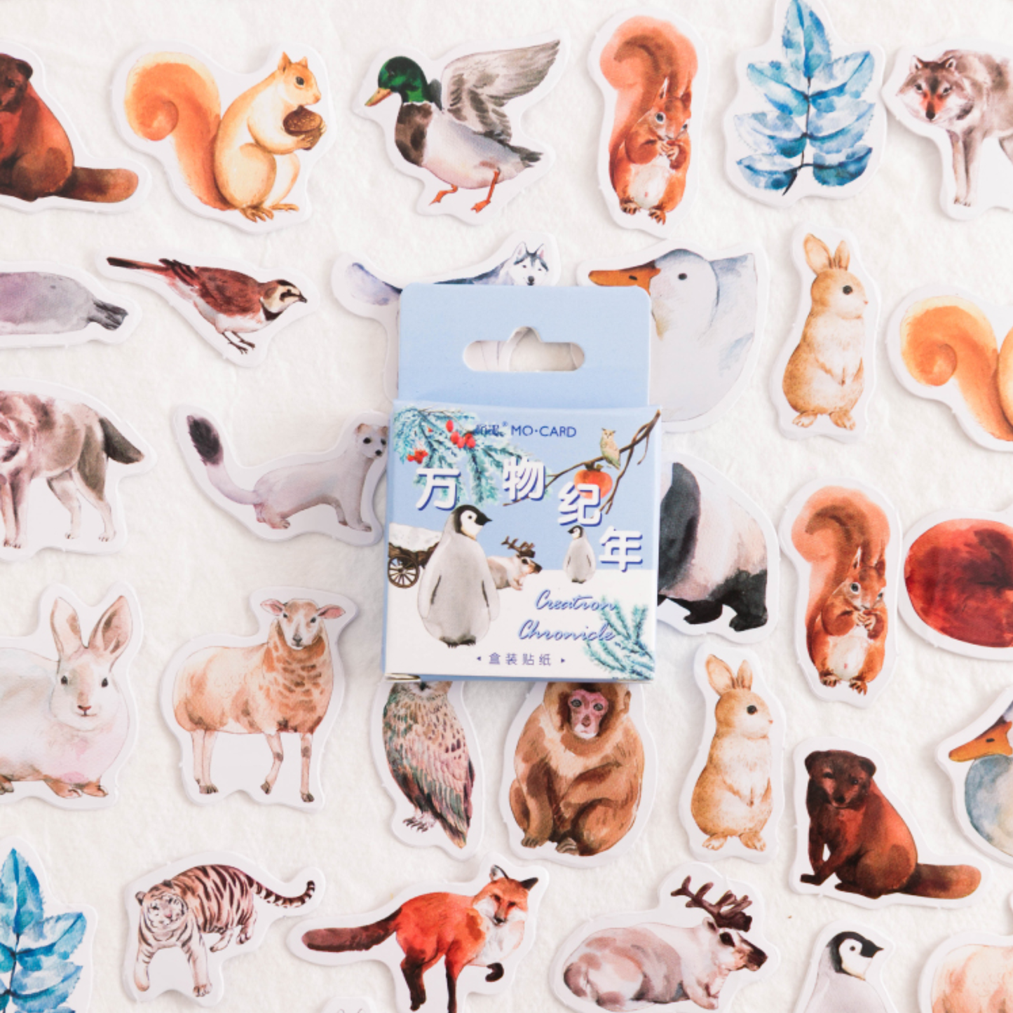 Animal Kingdom - Self Adhesive Sticker Box