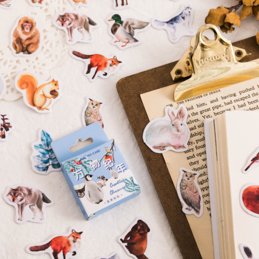 Animal Kingdom - Self Adhesive Sticker Box