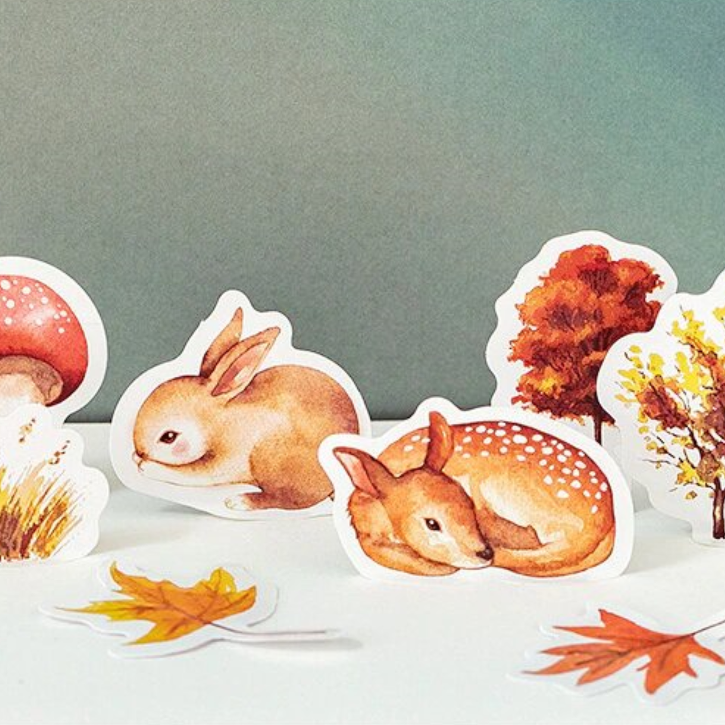 Autumn Forest - Self Adhesive Sticker Box