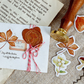 Autumn Leaves - Self Adhesive Sticker Box