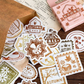 Autumn Stamps - Self Adhesive Sticker Box