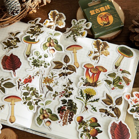 Botanical Forest - Self Adhesive Sticker Box