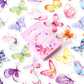 Butterfly Garden - Self Adhesive Sticker Box