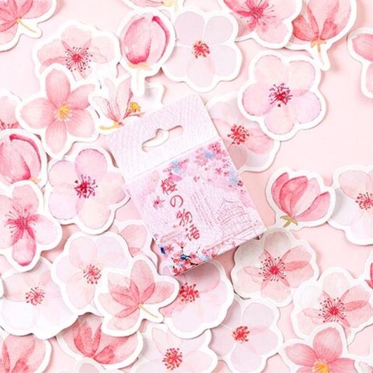 Cherry Blossom Festival - Self Adhesive Sticker Box