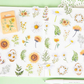 Daisy and Sunflower - Self Adhesive Sticker Box