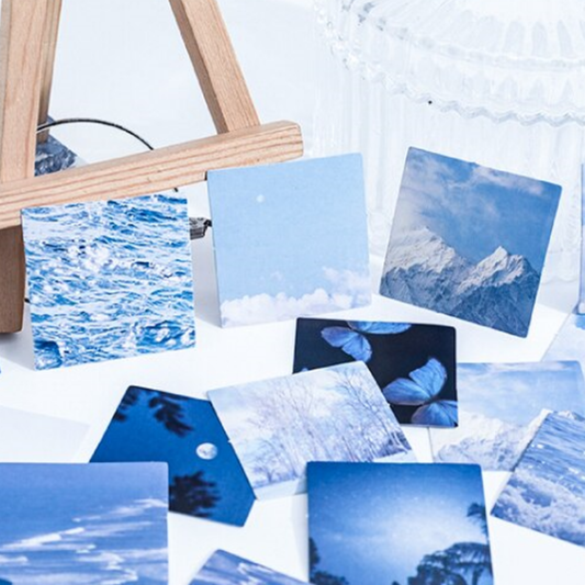 Endless Blue Sky - Self Adhesive Sticker Box