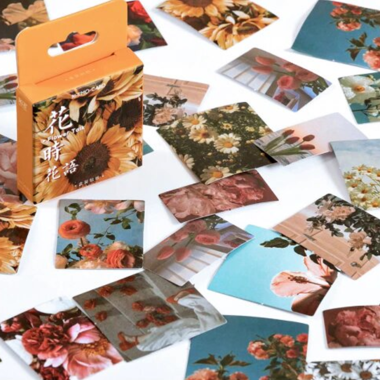 Flower Talk - Self Adhesive Sticker Box