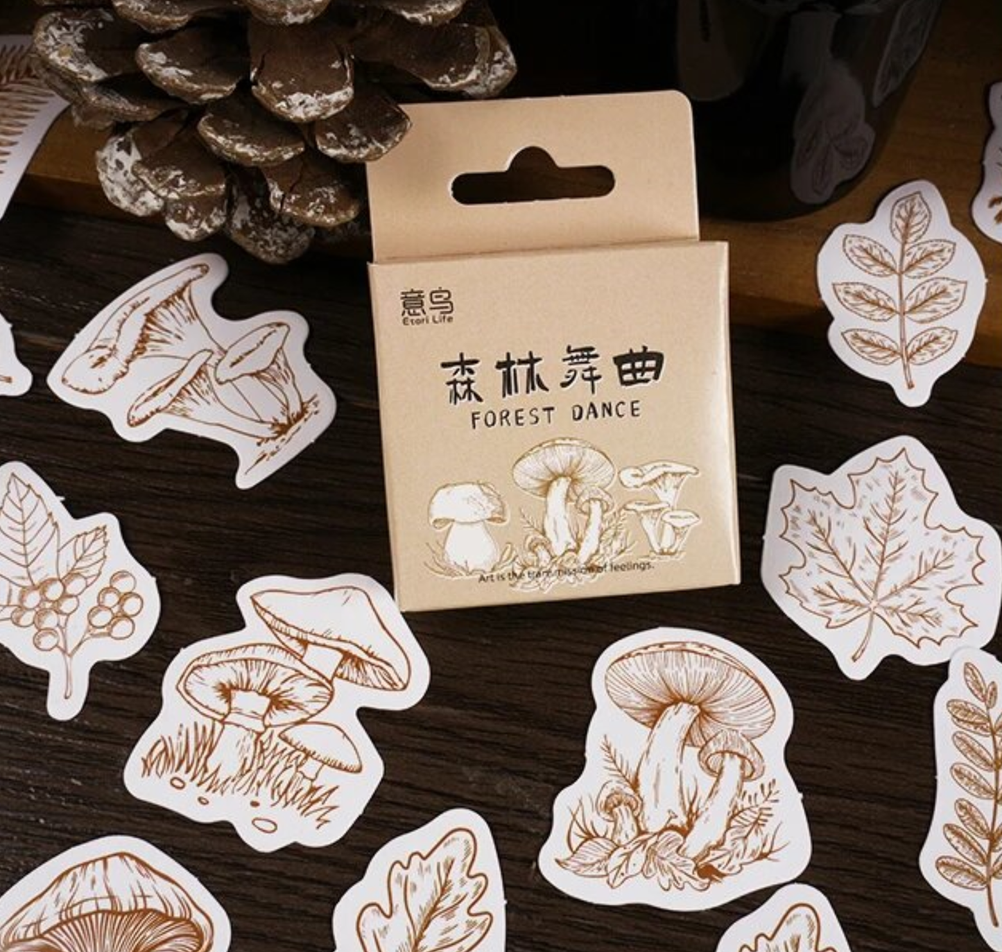 Forest Dance - Self Adhesive Sticker Box