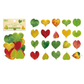 Heart Leaves - Sticker Sheet