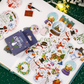 Jolly Holly Christmas - Self Adhesive Sticker Box