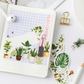 Houseplants - Self Adhesive Sticker Box