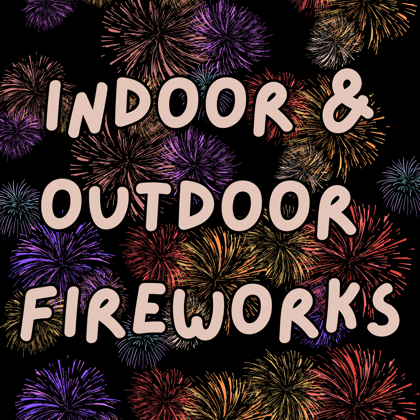 Indoor & Outdoor Low Noise Fireworks