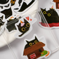 Lucky Black Cat - Self Adhesive Sticker Box