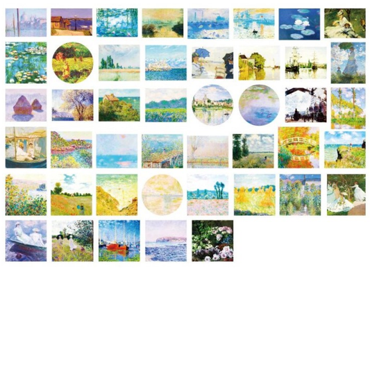 Monet - Self Adhesive Sticker Box