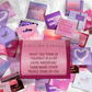 Moonlight Love Letter - Self Adhesive Sticker Box