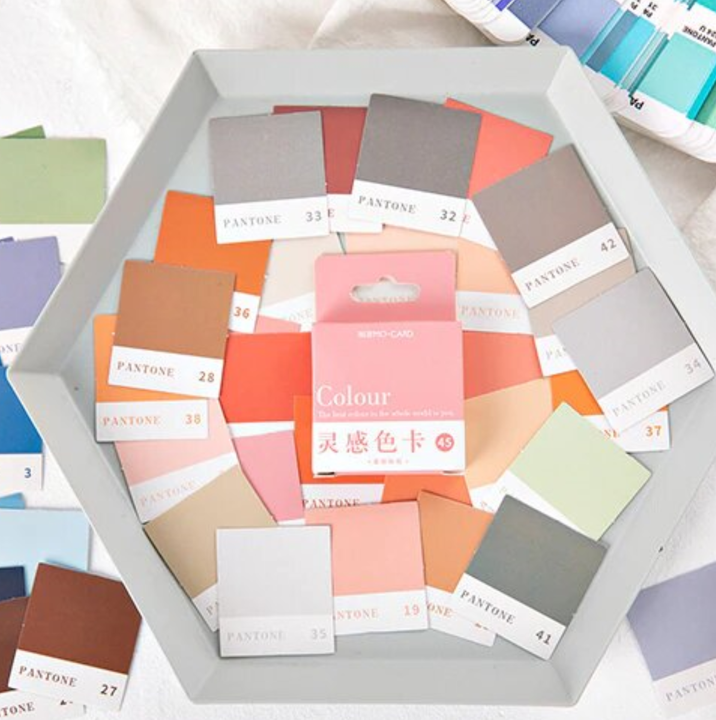 Pantone Colours - Self Adhesive Sticker Box