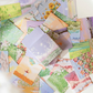 Pastel Spring Scenery - Self Adhesive Sticker Box