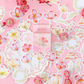 Peach Blossom - Self Adhesive Sticker Box