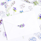 Purple Flowers - Self Adhesive Sticker Box