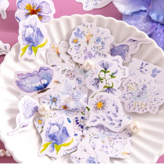 Quiet Orchid - Self Adhesive Sticker Box