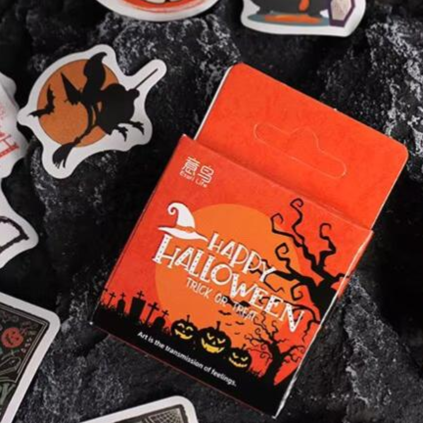 Haunted Halloween - Self Adhesive Sticker Box