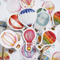 Hot Air Balloons - Self Adhesive Sticker Box