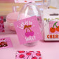 Cherries  - Self Adhesive Sticker Box