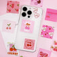 Cherries  - Self Adhesive Sticker Box