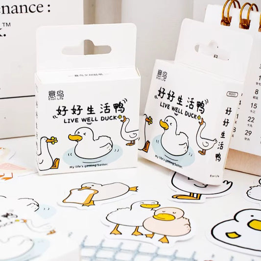 Duck, Duck, Goose  - Self Adhesive Sticker Box
