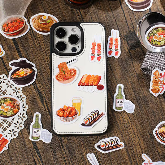Korean Cuisine - Self Adhesive Sticker Box