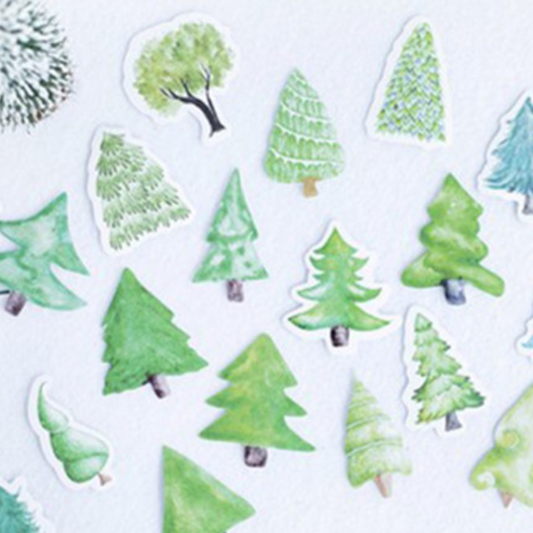 Little Forest - Self Adhesive Sticker Box