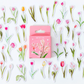 Spring Tulips - Self Adhesive Sticker Box