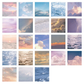 Stars Between Clouds - Self Adhesive Sticker Box