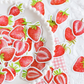 Strawberry - Self Adhesive Sticker Box