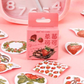 Strawberry Cocoa - Self Adhesive Sticker Box