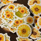 Sunflowers - Self Adhesive Sticker Box