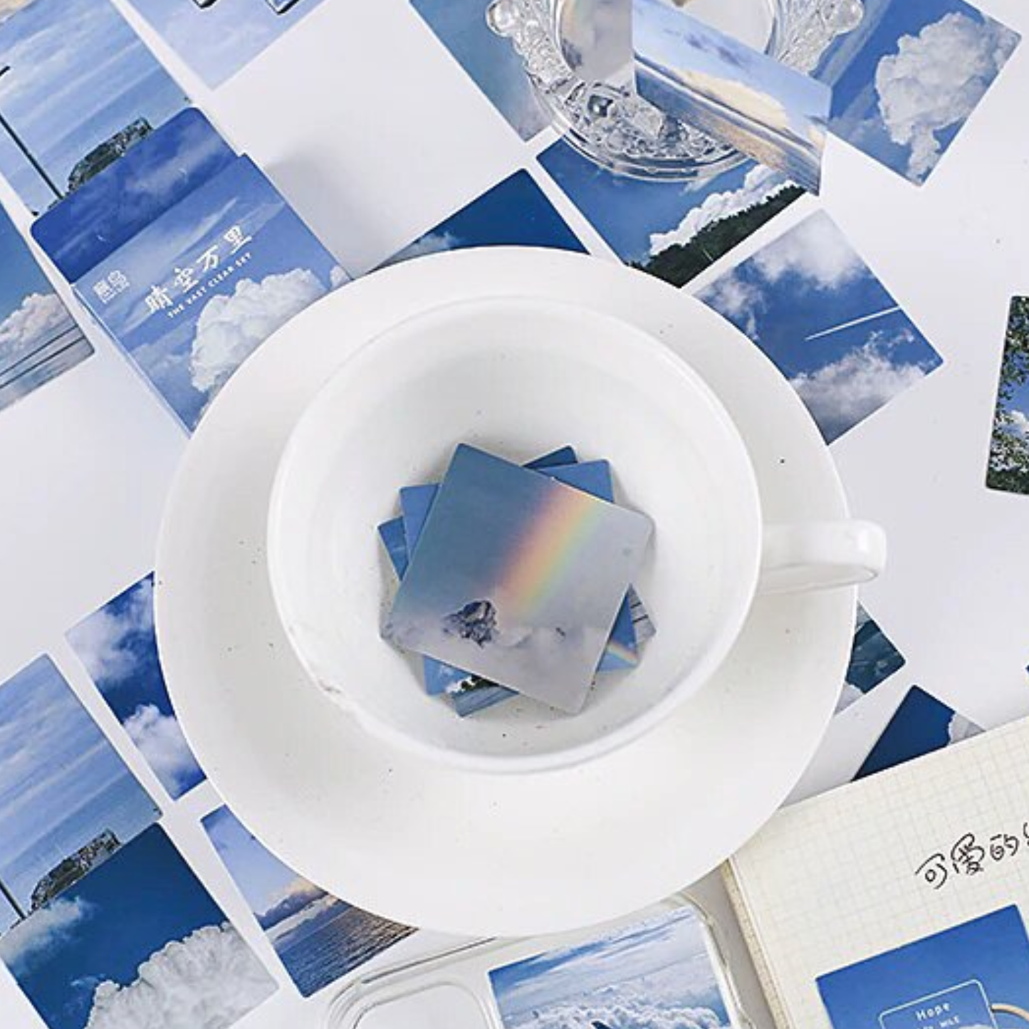 The Vast Clear Sky - Self Adhesive Sticker Box