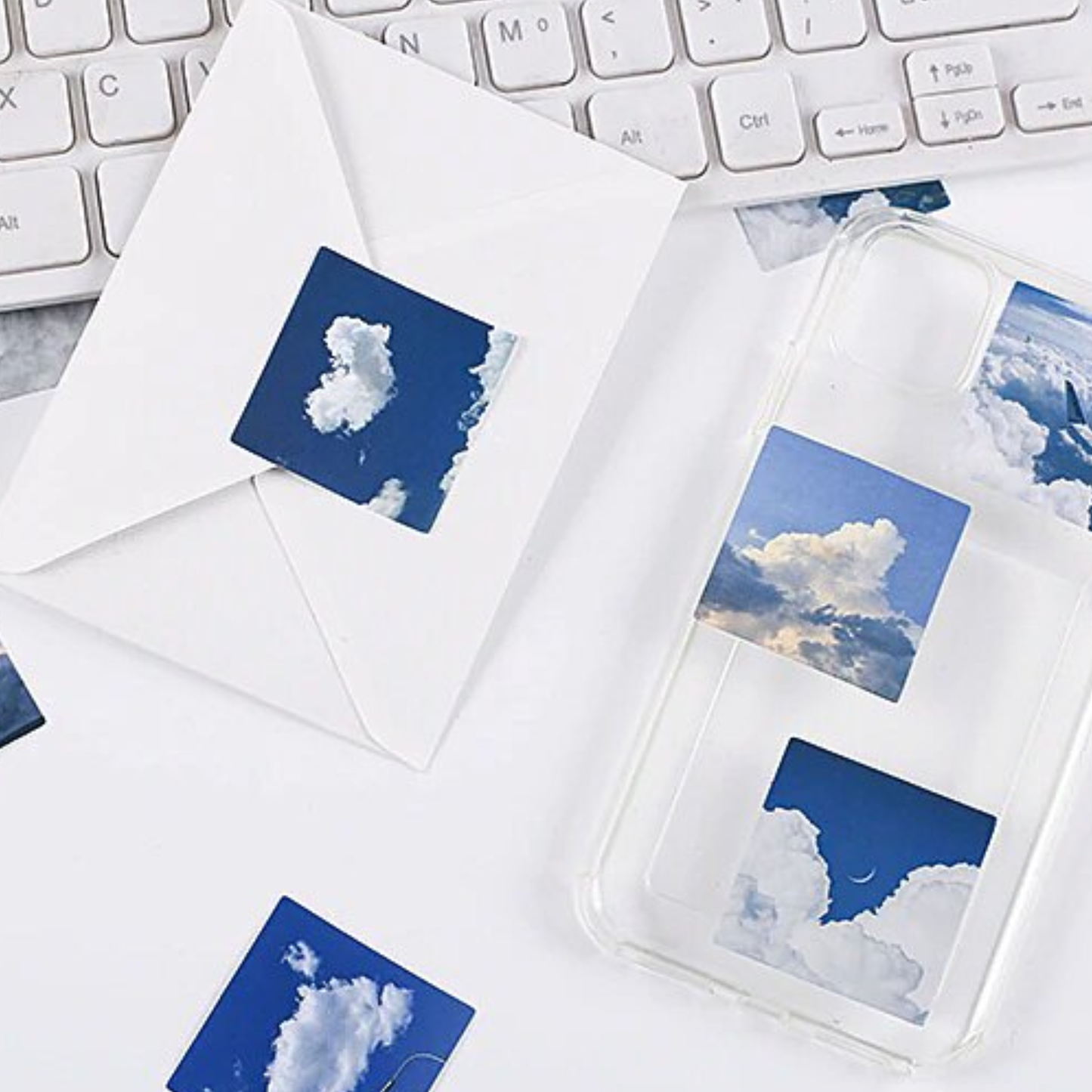 The Vast Clear Sky - Self Adhesive Sticker Box