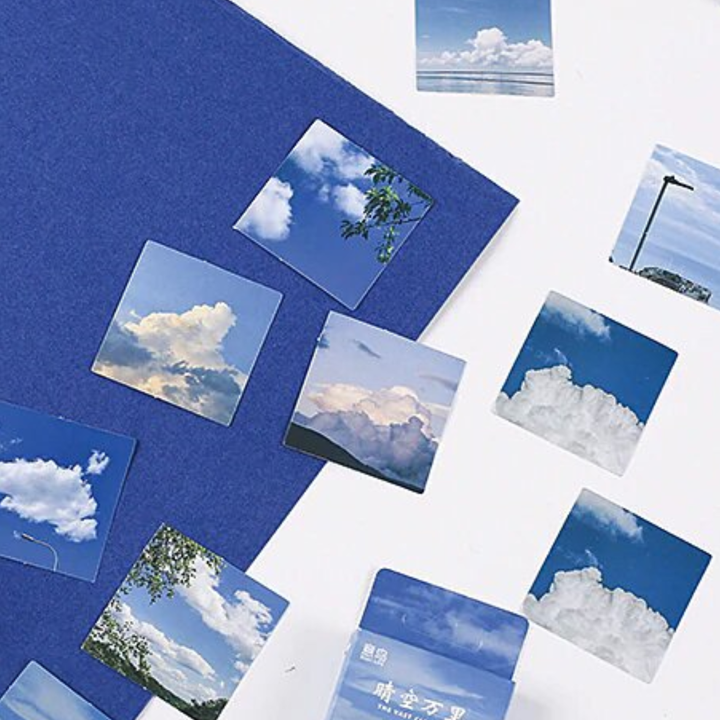 The Vast Clear Sky - Self Adhesive Sticker Box