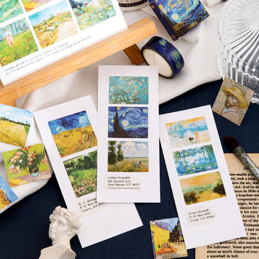 Van Gogh - Self Adhesive Sticker Box