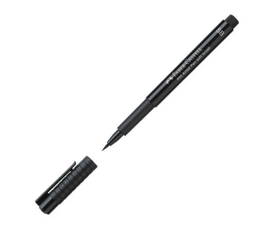 Faber-Castell Pitt Artist Pen Soft Brush Pen – Black