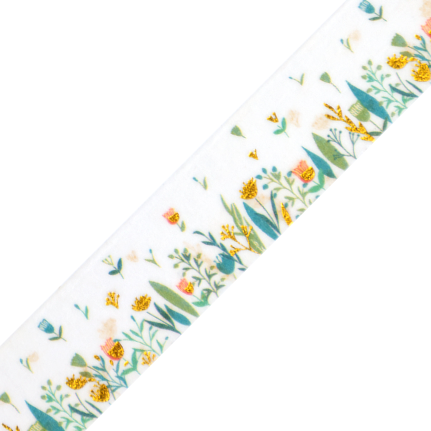 Flower Meadow Gold Foil - Washi Tape