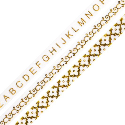 Gold Foil Border Set - Washi Tape