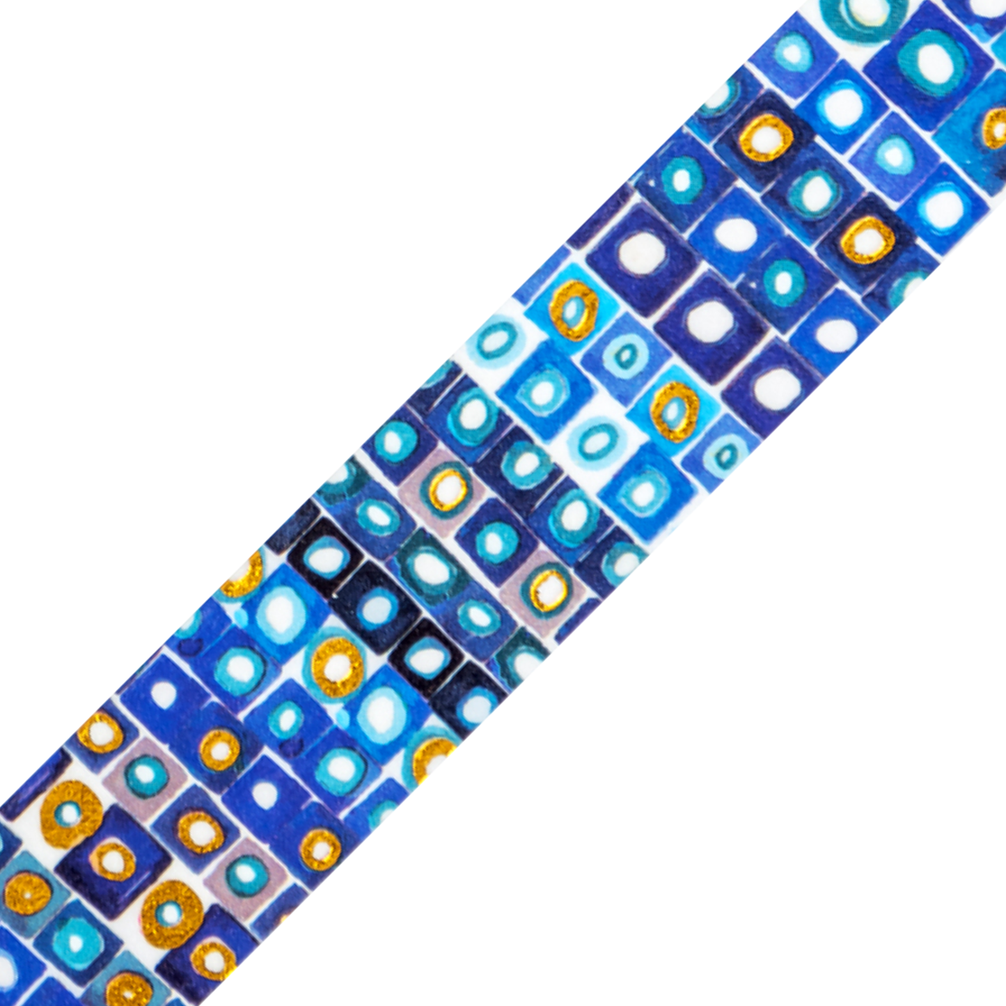 Blue & Gold Mosaic - Washi Tape